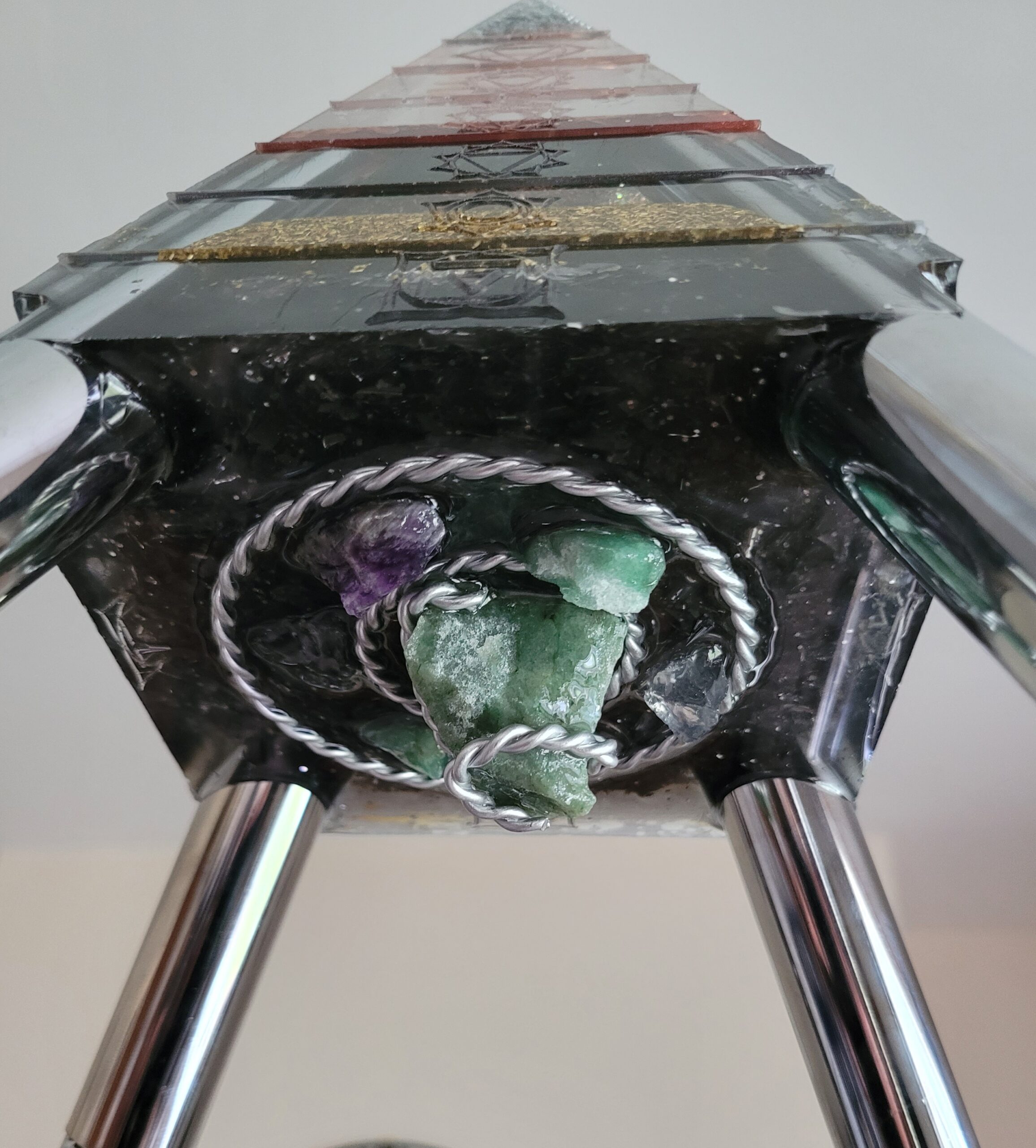 meditation pyramid indoors